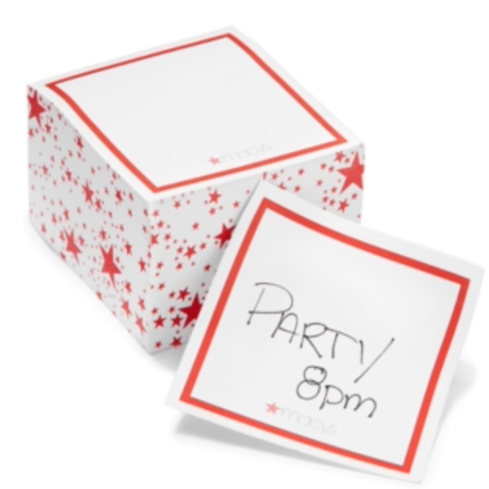 MACYs:  STAR Sticky Notes - Desktop Post-It Notes